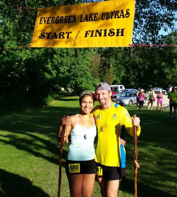 Evergreen Lake Ultra and a Half 2014 Jeff and Edna